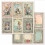 Stamperia International KFT Small Paper Pad 10 Sheets Double Sided Ali 3