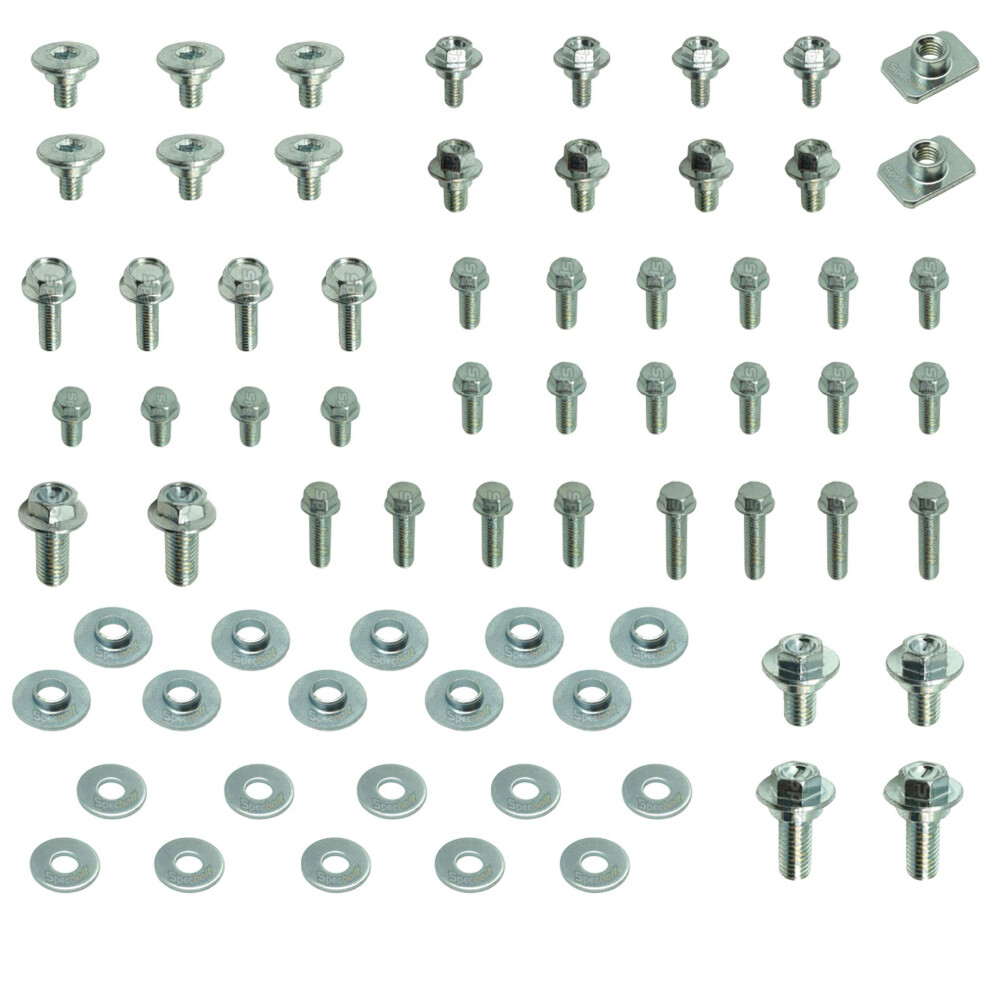 70pc Specbolt fits CR CRF Body Bolt KIT for Plastics SEAT FENDERS SHRO