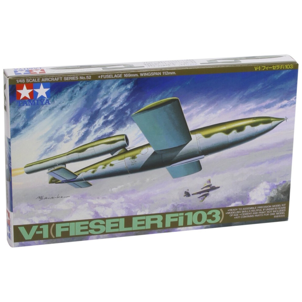 Tamiya 300061052 - 1:48 WWII German V-1 Fiseler FI103