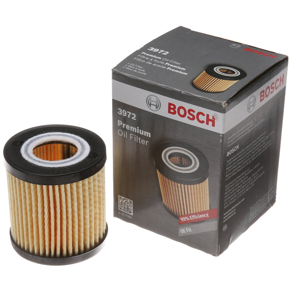 Bosch Automotive 3972 Premium FILTECH Oil Filter for Select Lexus ES35