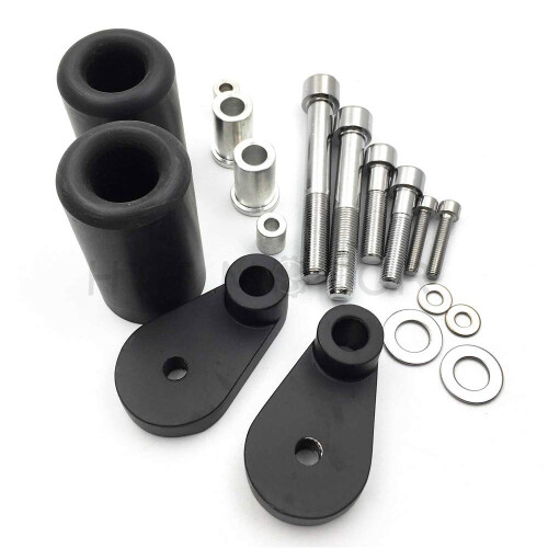 HTTMT MT219-006-BK No Cut Frame Slider Crash Protector per CBR 1000RR 2006 2007 Nero 1