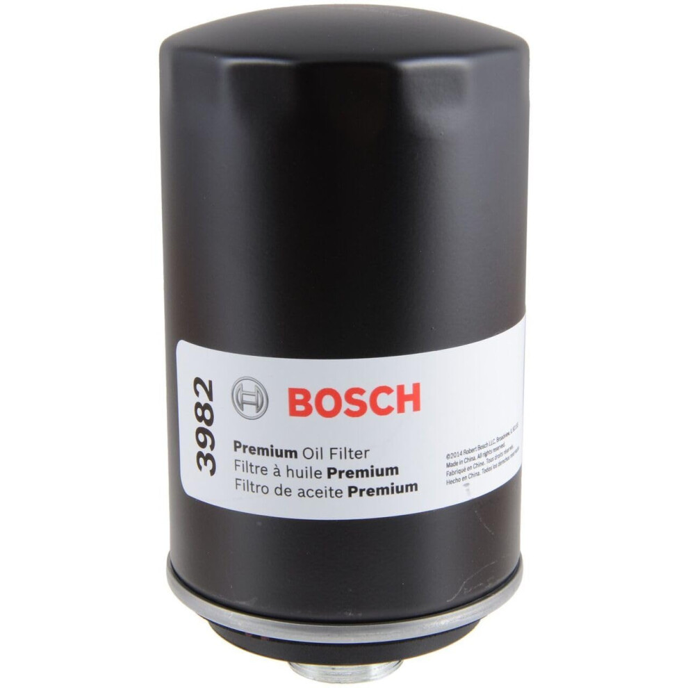 BOSCH 3982 Premium Oil Filter With FILTECH Filtration Technology - Com