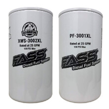 FASS Série Titane Ensemble Filtre à Carburant XWS-3002XL / PF-3001XL Remplace FF-3003