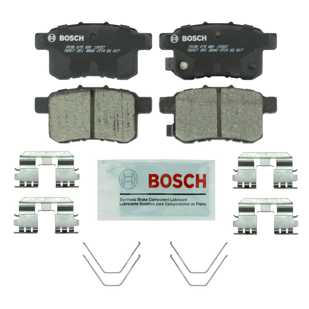 BOSCH BC1451 QuietCast Premium Ceramic Disc Brake Pad Set - Compatible