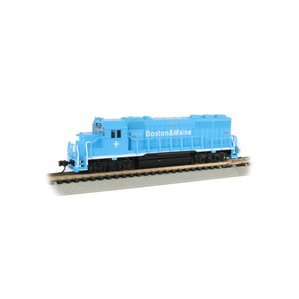 EMD GP40 Diesel Locomotive B&M #313 (without dynamic brakes) - N Scale