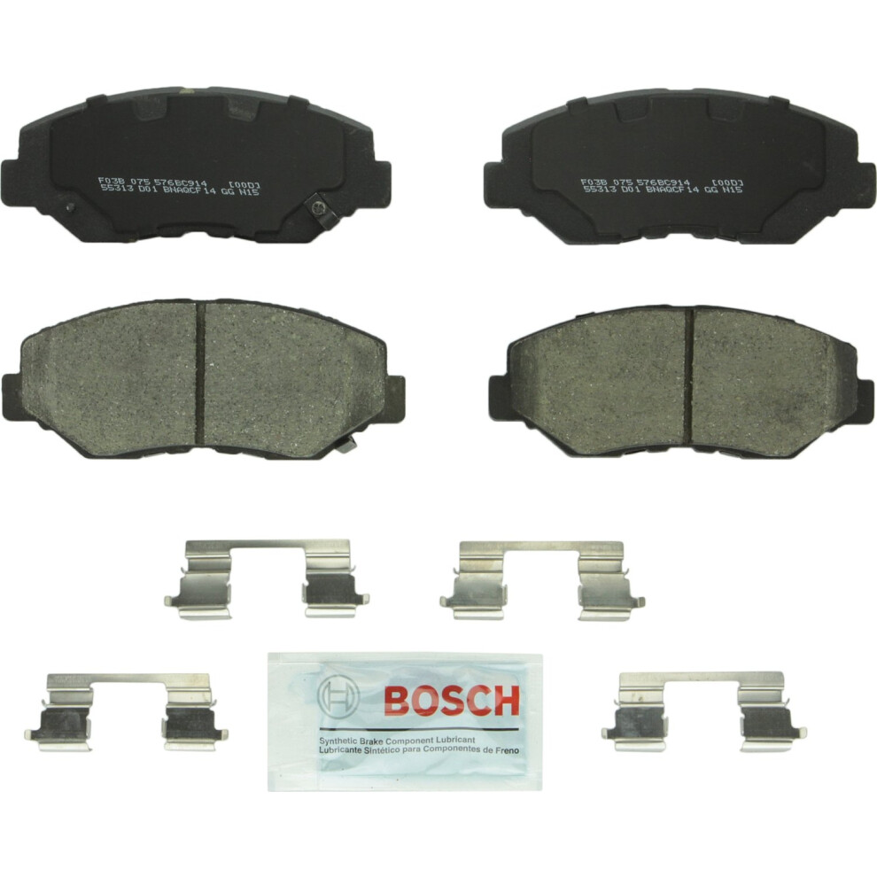 BOSCH BC914 QuietCast Premium Ceramic Disc Brake Pad Set - Compatible