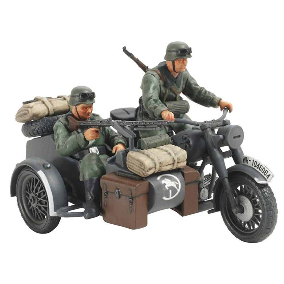 Tamiya Models German Motorcycle and Sidecar