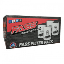 FASS Série Titan Filtre à Carburant & Séparateur d'Eau Pack Combo de 4 | (2) XWS-3002 | (2) PF-3001