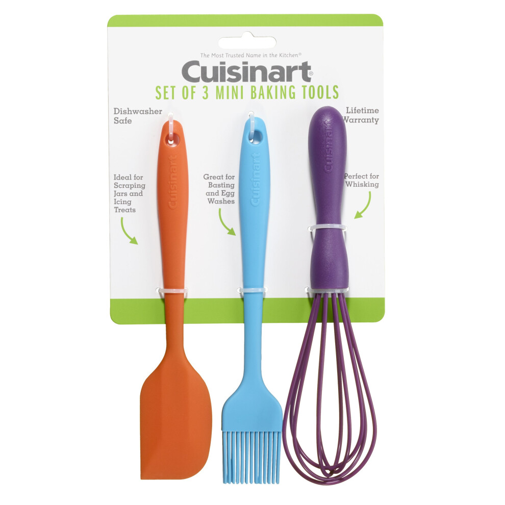 CTG-00-3MBT Cuisinart Set of 3 Mini Baking Tools Silver One Size 1