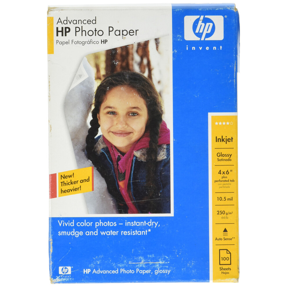 HP Advanced Photo Paper PAPER ADV PHOTO  100 sheets