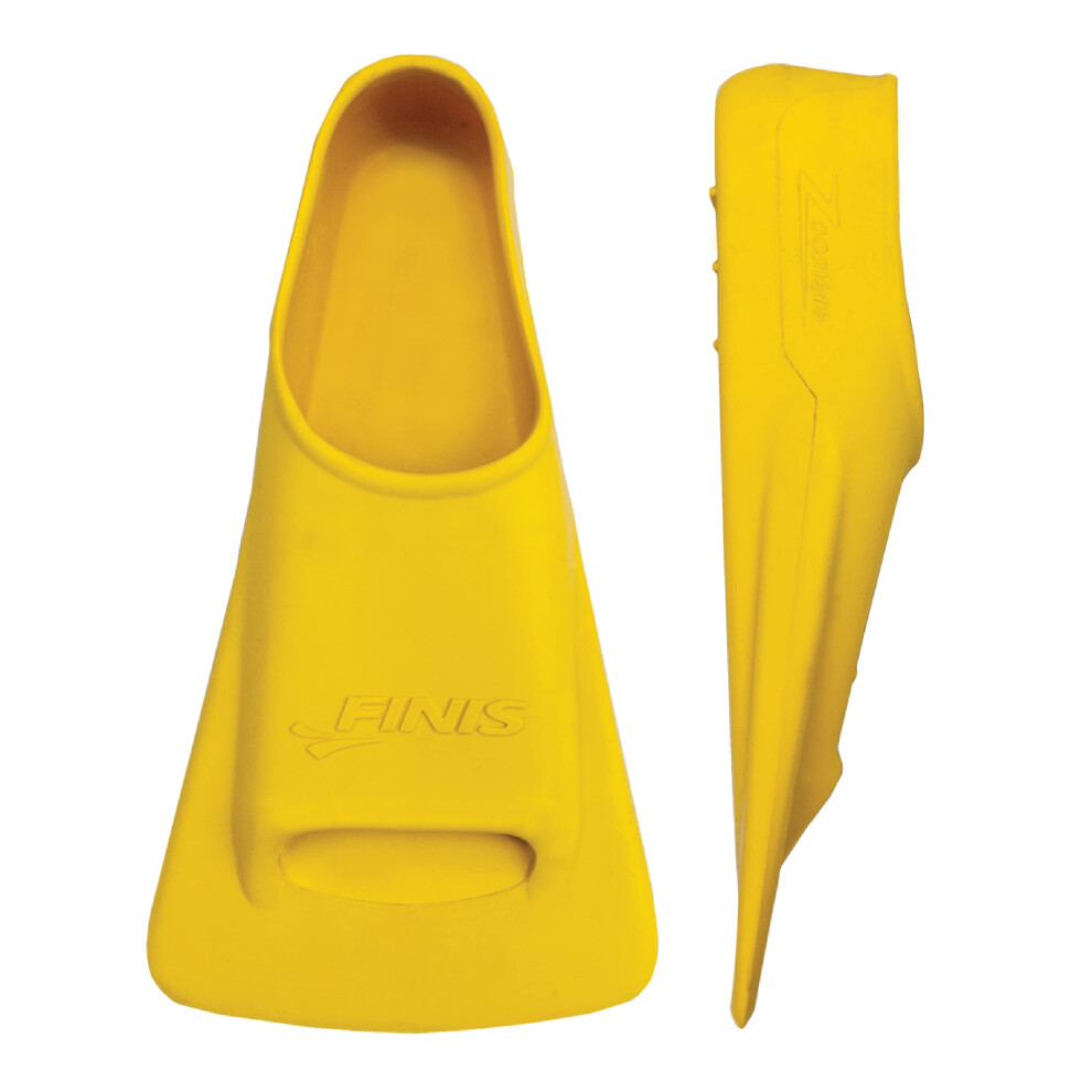 FINIS Youth Zoomer Fins  Yellow Gold - Size E  Male (7.5-8.5) Female (