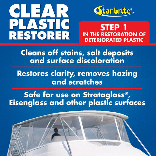 STAR BRITE Clear Plastic Restorer - Step 1 - Ultimate Solution for Res 2