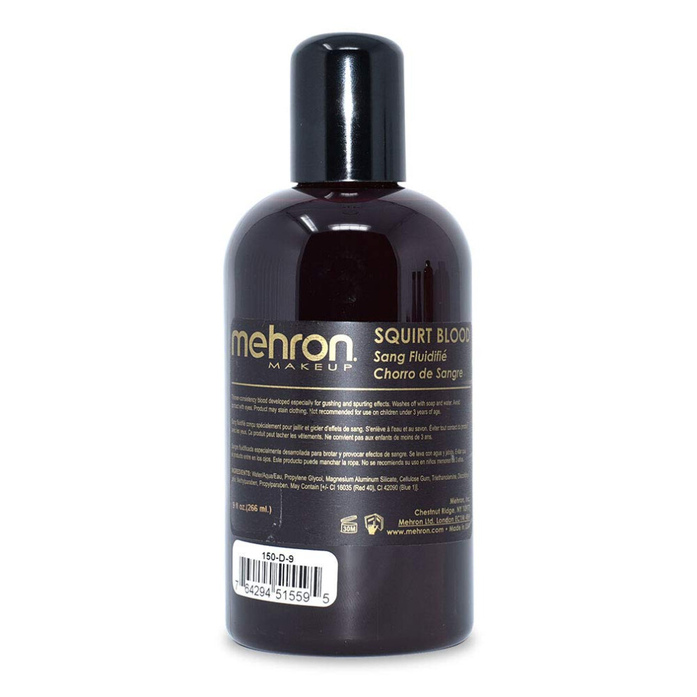 Mehron Makeup Squirt Blood (9 oz) (DARK VENOUS)