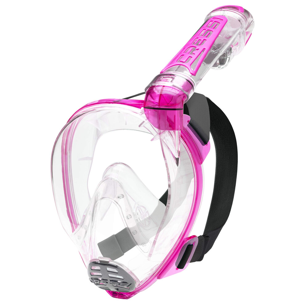 Cressi Duke Dry  Clear/Translucent Pink  S/M