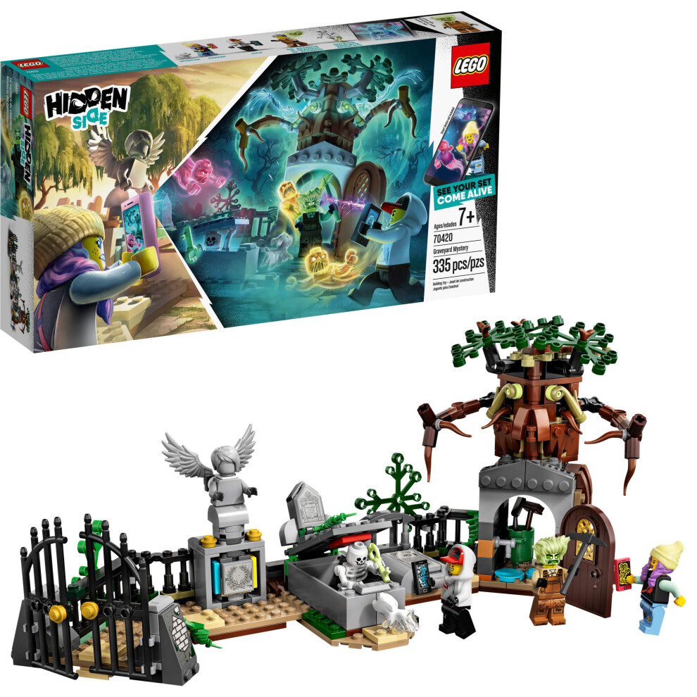 LEGO Hidden Side Graveyard Mystery 70420 Building Kit  App Toy for 7+