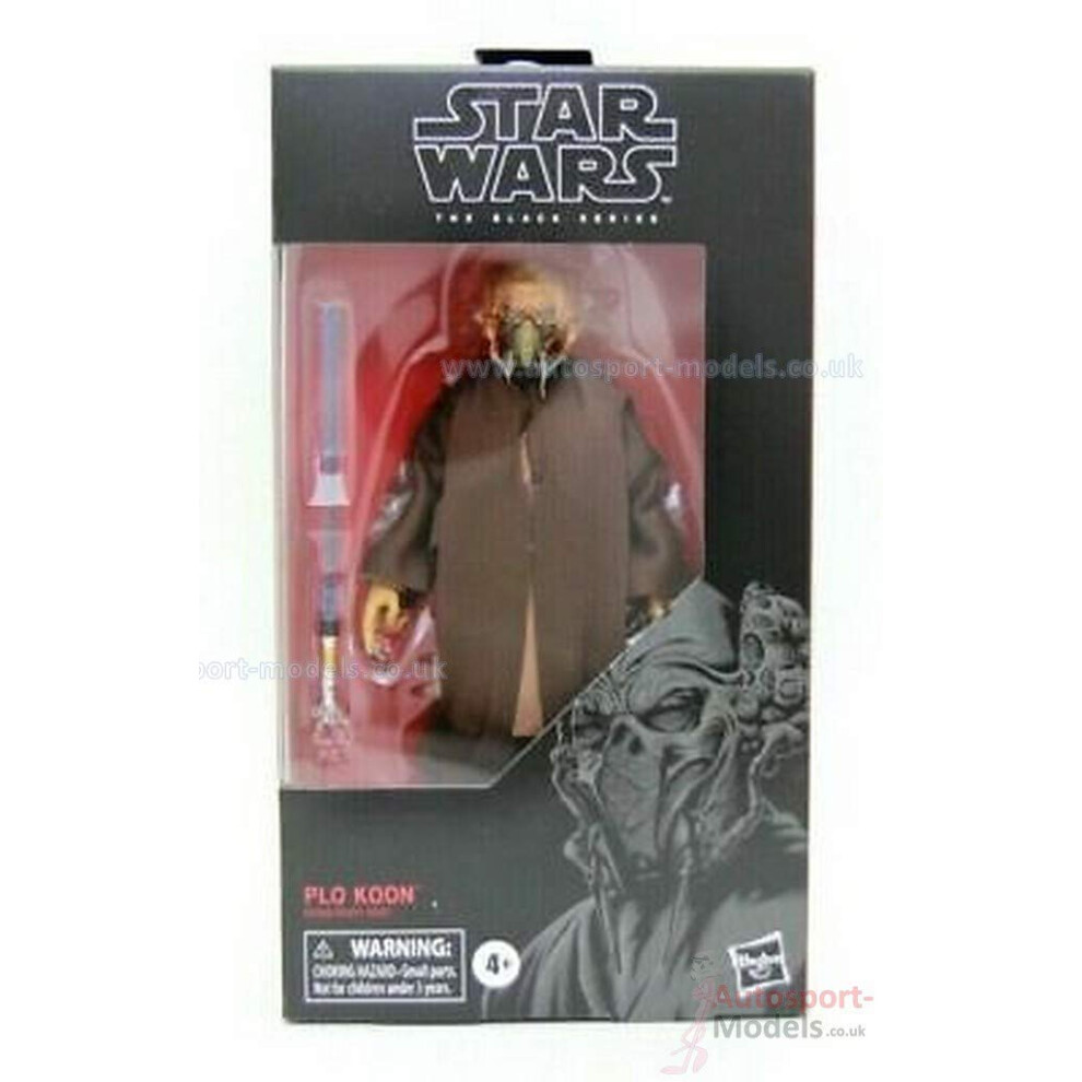 STAR WARS The Black Series Plo Koon Toy 6"" Scale The Clone Wars Colle