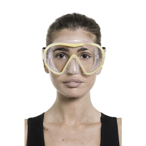 Cressi Cressi F-Dual, Klar/Gul 1