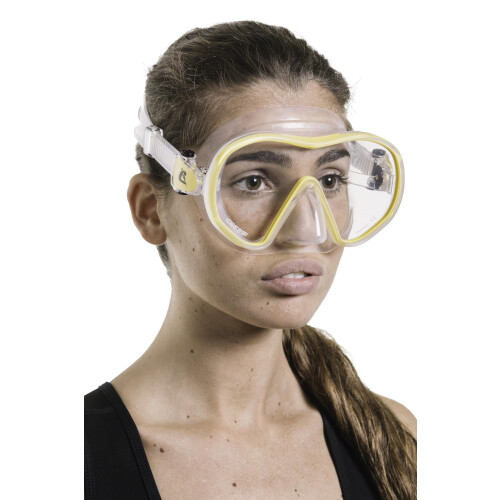 Cressi Cressi F-Dual, Klar/Gul 2