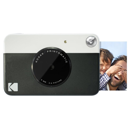 Kodak Kodak Printomatic Instant Camera (Black) Gift Bundle + Zink Paper (20 1
