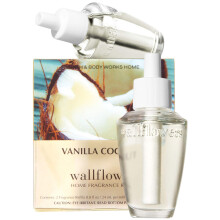 Bath and Body Works Nuevo! Recargas de Wallflowers de Vainilla y Coco 2-Pack