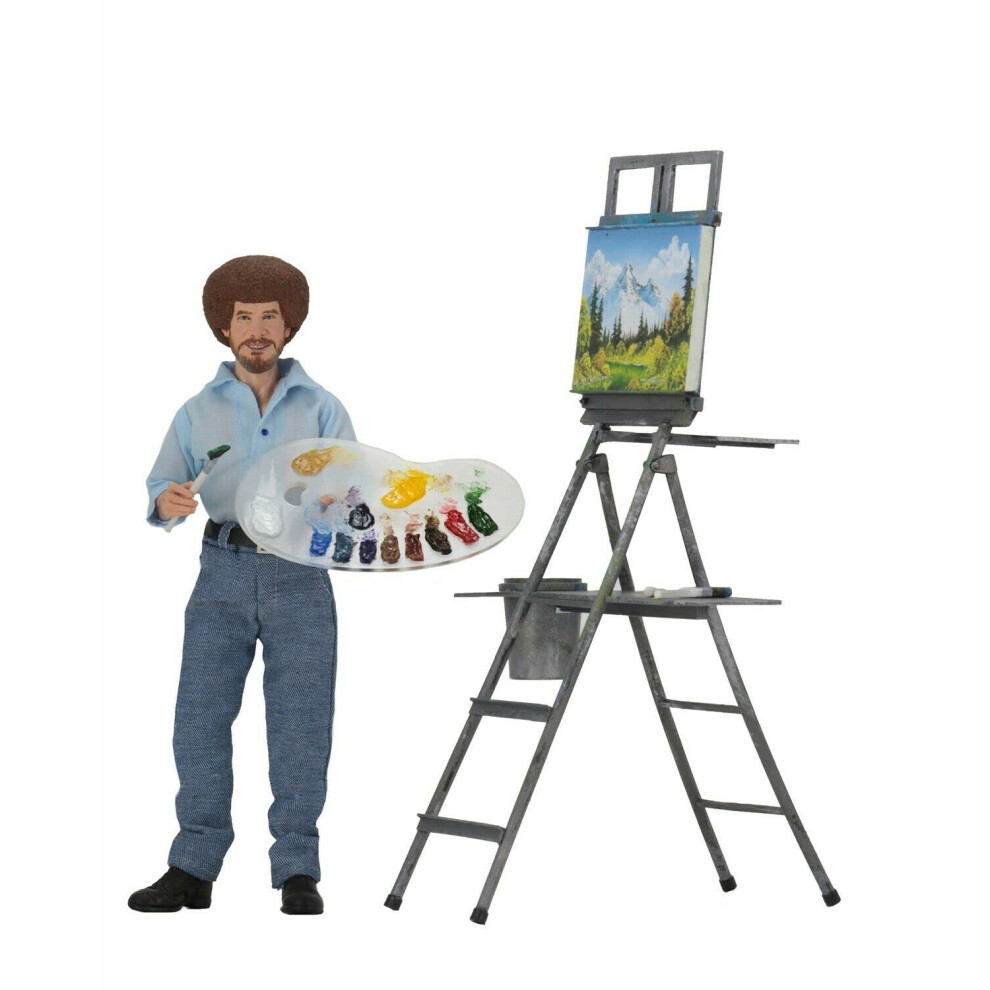 NECA - Bob Ross - 8  Clothed Action Figure - Bob Ross