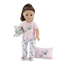 Vêtements & Accessoires pour Poupée de 18 Pouces - Ensemble Pyjama Douillet Koala