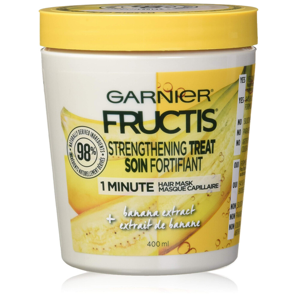 Garnier Hair Care Fructis Strengthening Treat 1 Minute Hair Mask With