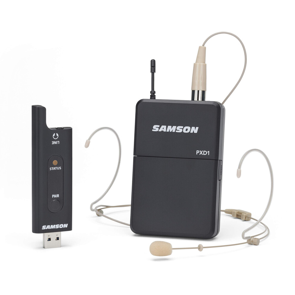 SAMSON XPD2 Headset USB Digital Wireless System (SWXPD2BDE5)  BLK