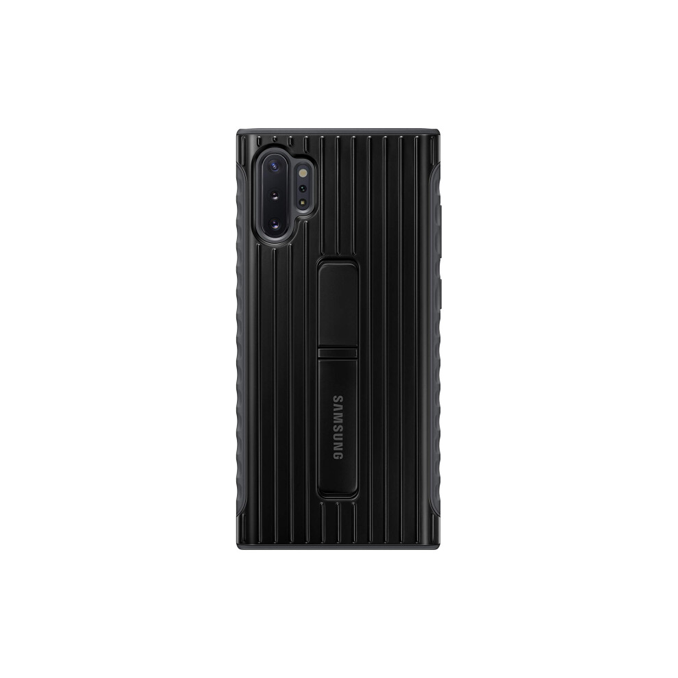 Photos - Case Samsung Galaxy Note10+  Rugged Drop Protection Acrylic Cover - Bl 