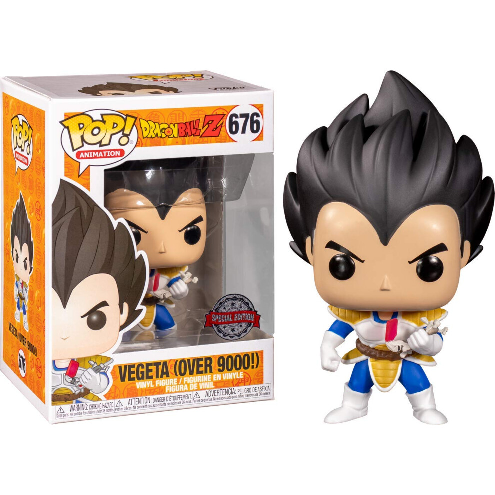 Funko Pop Dragon Ball Z Vegeta Over 9000!