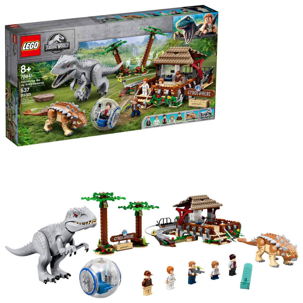 LEGO Jurassic World Indominus rex vs. Ankylosaurus 75941 Awesome Dinos