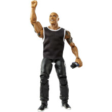 WWE The Rock Figura de Acción Elite, Coleccionable de 6 pulgadas para Fans de WWE a partir de 8 Años