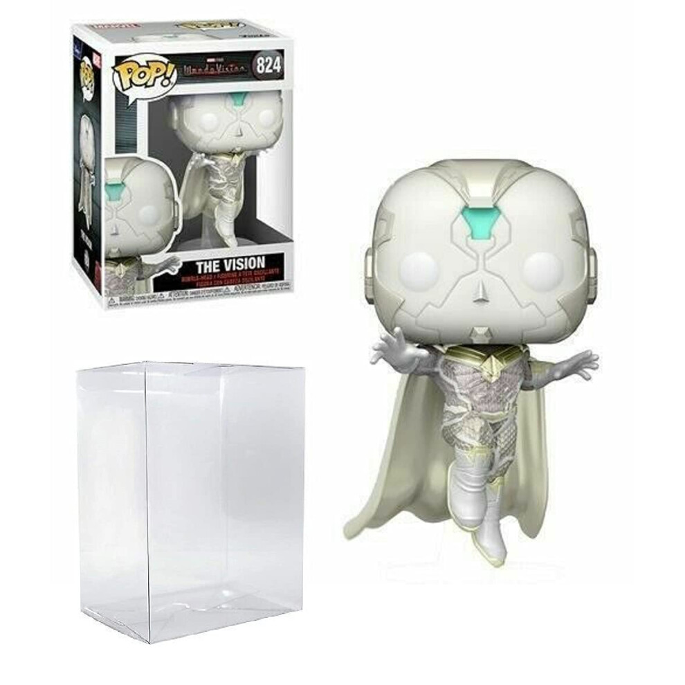 The Vision Pop #824 Pop TV: Wanda Vision Vinyl Figure (Bundled with Ec