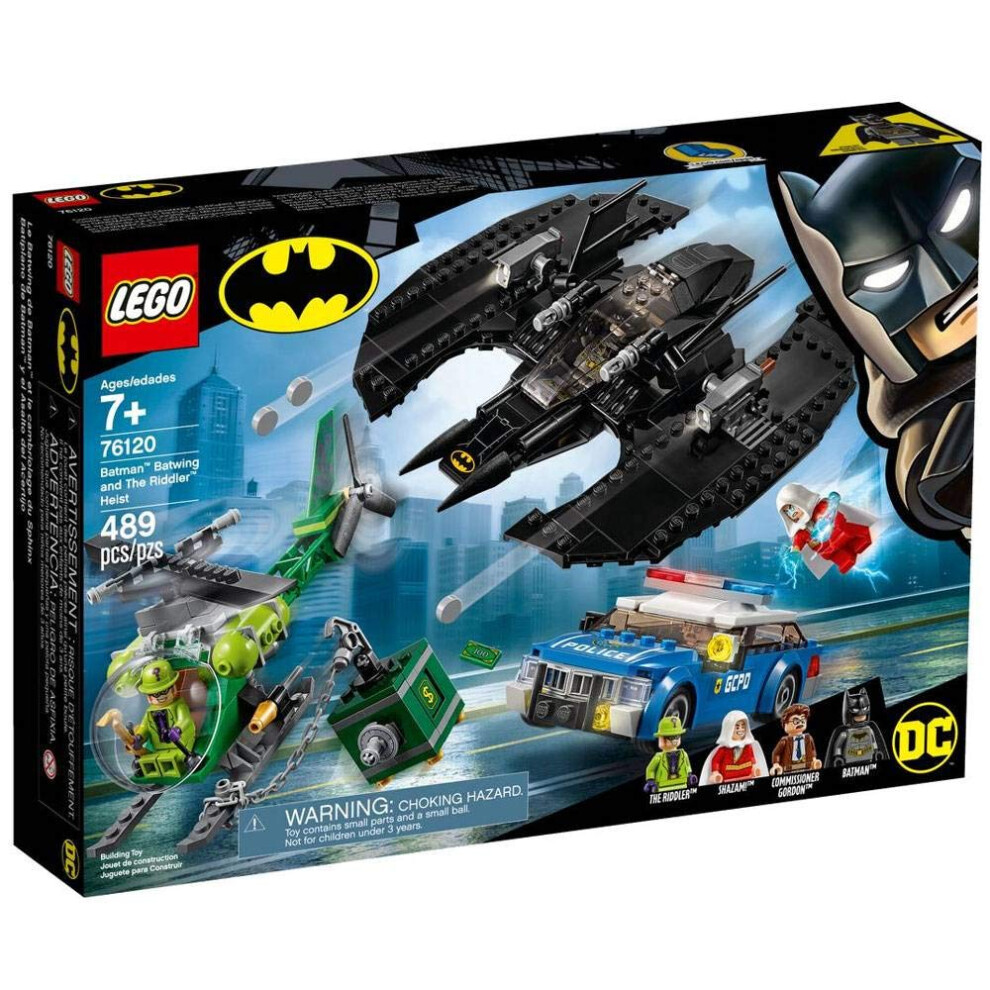 LEGO DC Batman: Batman Batwing and The Riddler Heist 76120 Building Ki