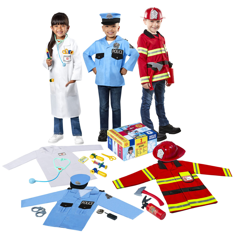 Forum Novelties Child's Frontline: Everyday Heroes Trunk Set (Police