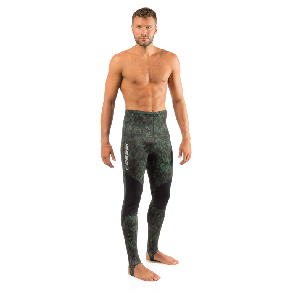 Cressi Hunter Rash Guard Pants  Camo Green  XXL