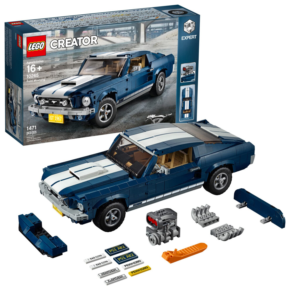 LEGO Creator Expert Ford Mustang 10265 Building Set - Exclusive Advanc