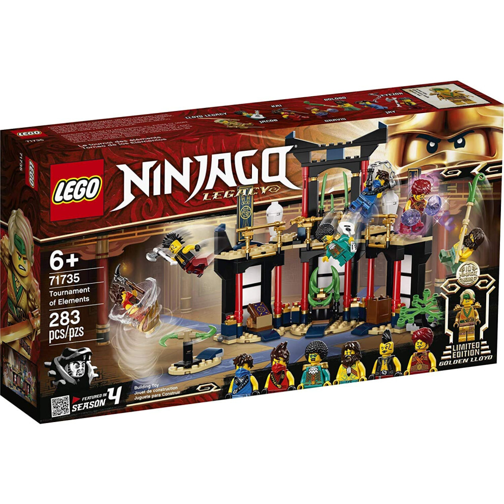 LEGO NINJAGO Legacy Tournament of Elements 71735 Temple Toy Building S