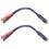 CESS-104 RCA Stecker auf Banana Buchse Adapterkabel, 2er Pack 5