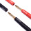 CESS-104 RCA Stecker auf Banana Buchse Adapterkabel, 2er Pack 3