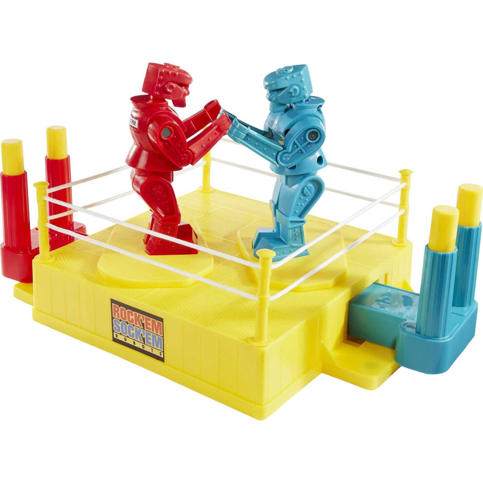 Mattel Games Rock 'Em Sock 'Em Robots Kids Game  Fighting Robots with