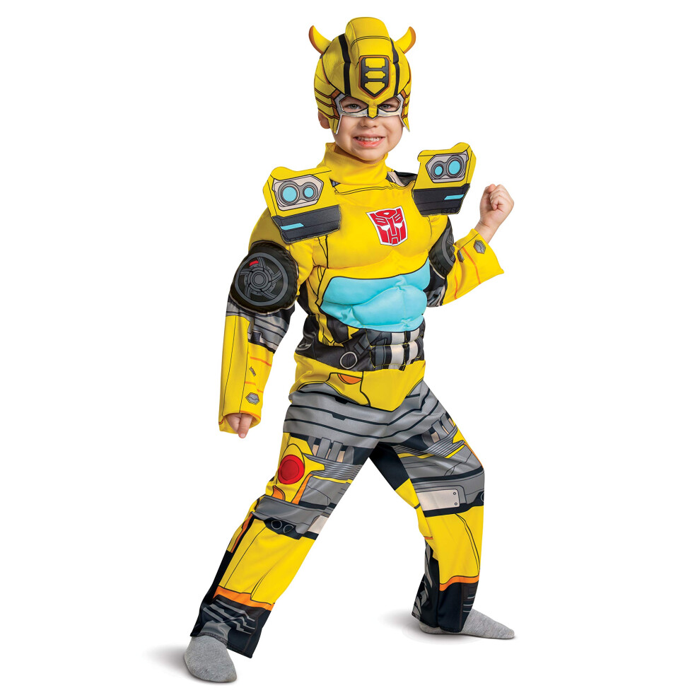 Photos - Fancy Dress Disguise Bumblebee Costume Toddlers Muscle Transformer Costumes for B 104909S