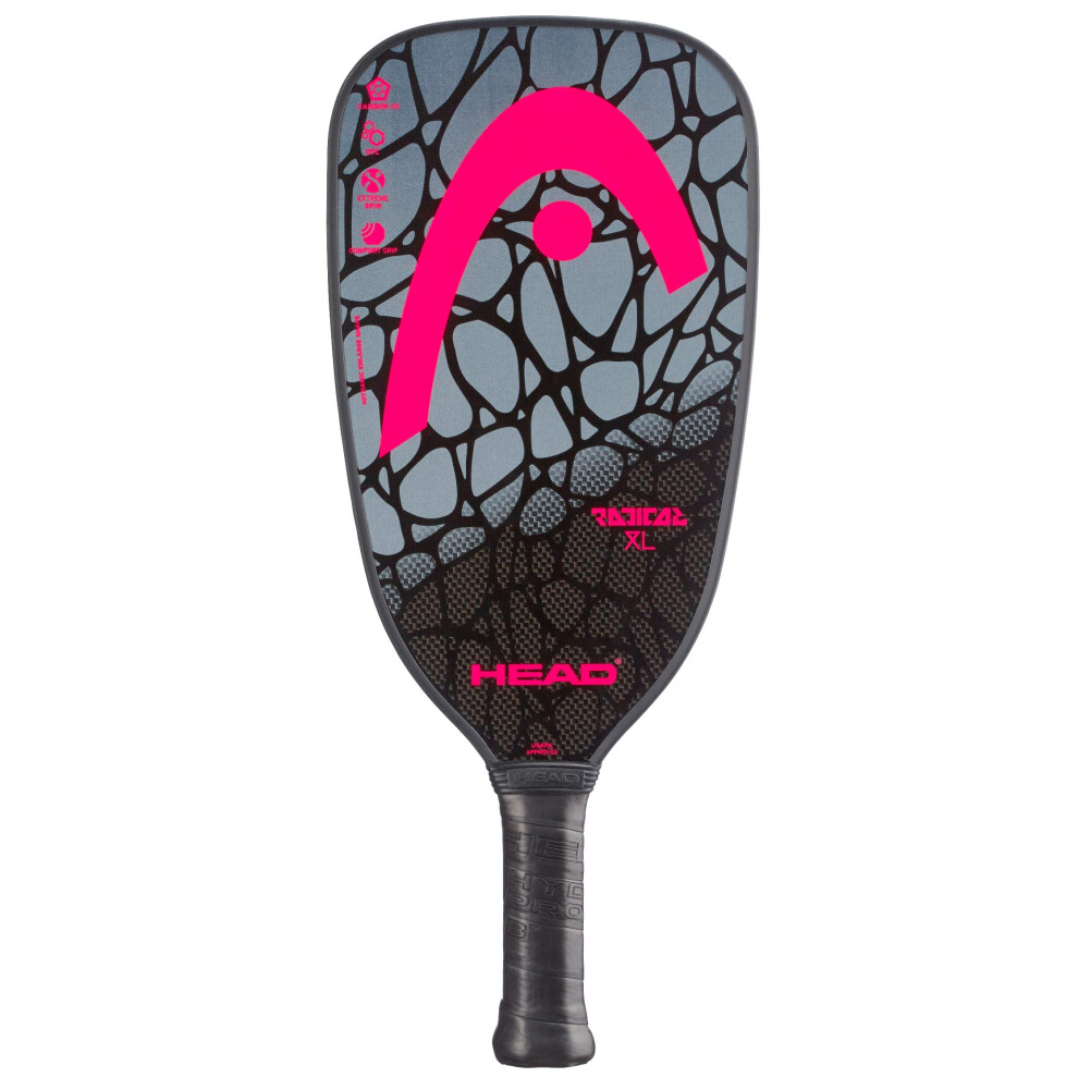 HEAD Graphite Pickleball Paddle - Radical XL Lightweight Paddle w/Hone