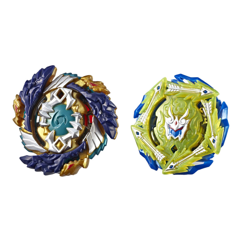 BEYBLADE Burst Turbo Slingshock Dual Pack Fafnir F4 and Rudr R4-1 Left