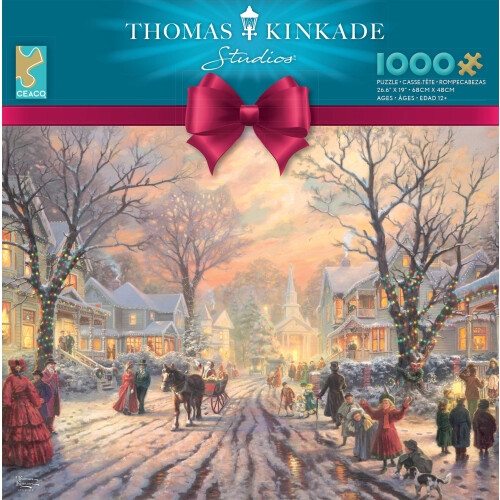 Ceaco Thomas Kinkade - Παζλ Χριστουγέννων Βικτωριανής Εποχής, 1000 κομμάτια 1