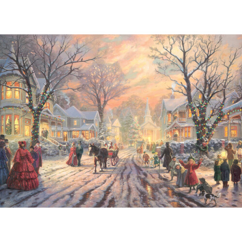Ceaco Thomas Kinkade - Παζλ Χριστουγέννων Βικτωριανής Εποχής, 1000 κομμάτια