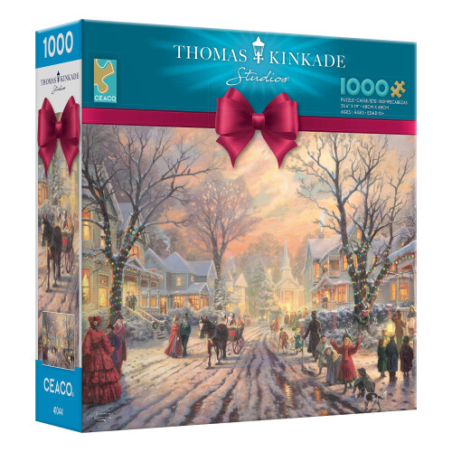 Ceaco Thomas Kinkade - Παζλ Χριστουγέννων Βικτωριανής Εποχής, 1000 κομμάτια 2