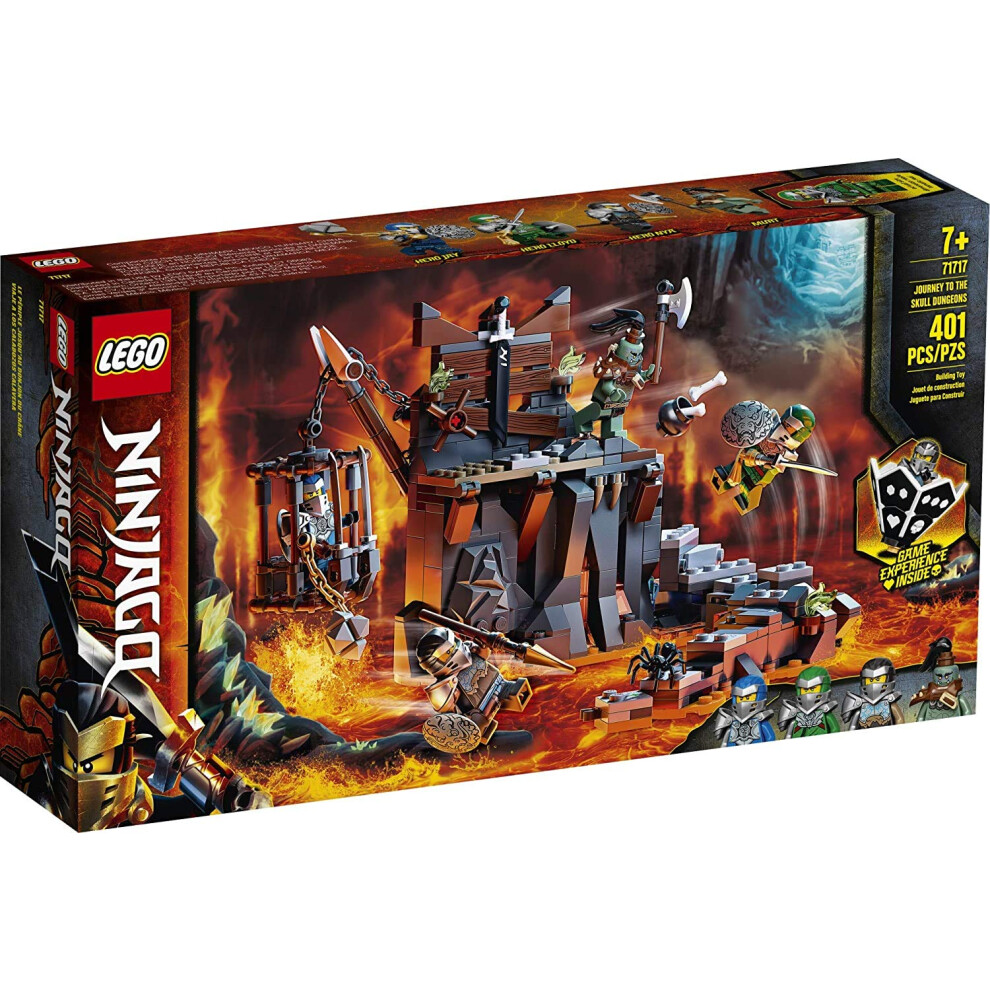 LEGO NINJAGO Journey to The Skull Dungeons 71717 Ninja Playset Buildin