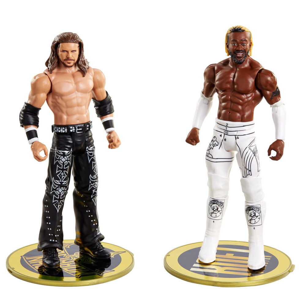 WWE John Morrison vs Kofi Kingston Championship Showdown 2-Pack 6-in /