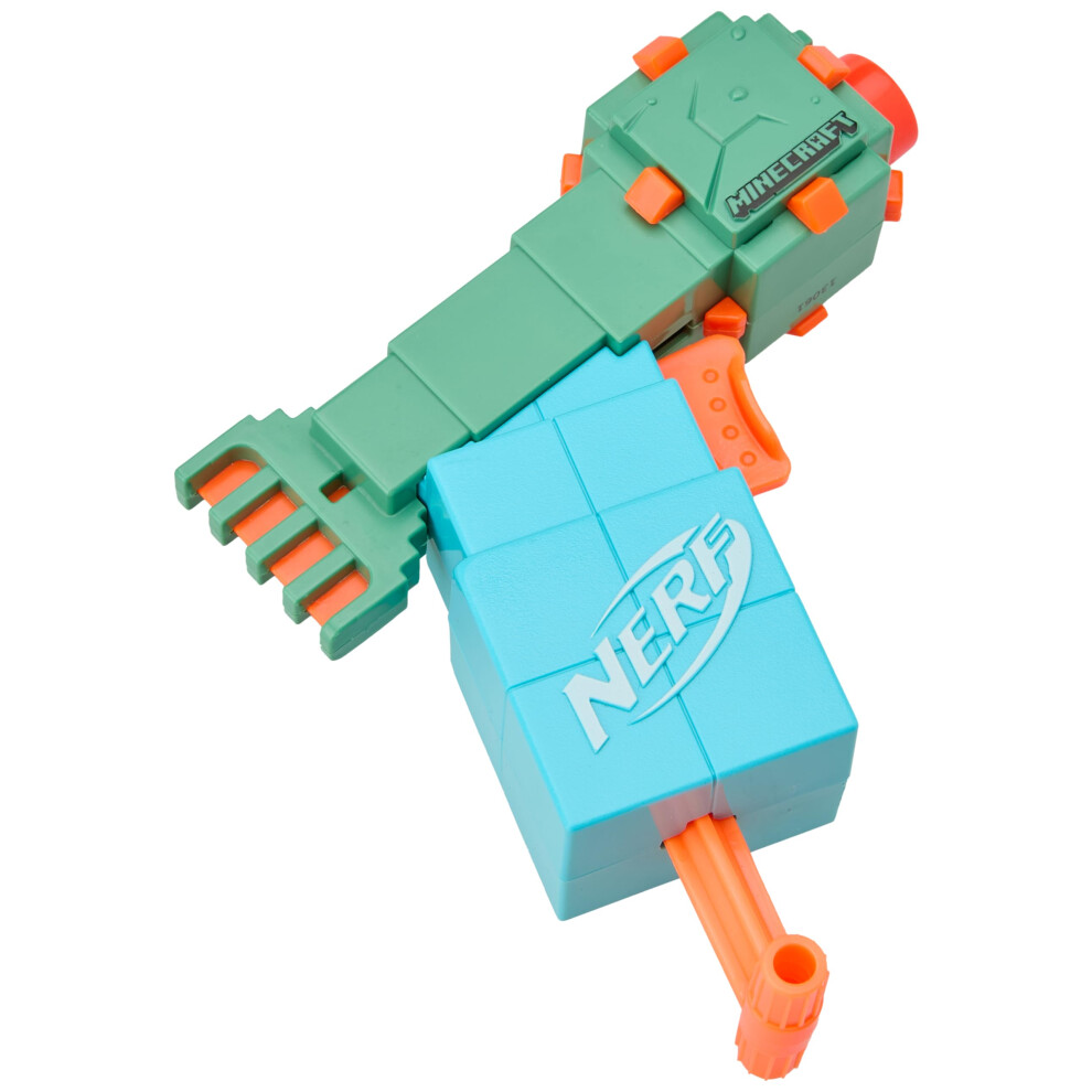 NERF MicroShots Minecraft Guardian Mini Blaster  Minecraft Guardian Mo